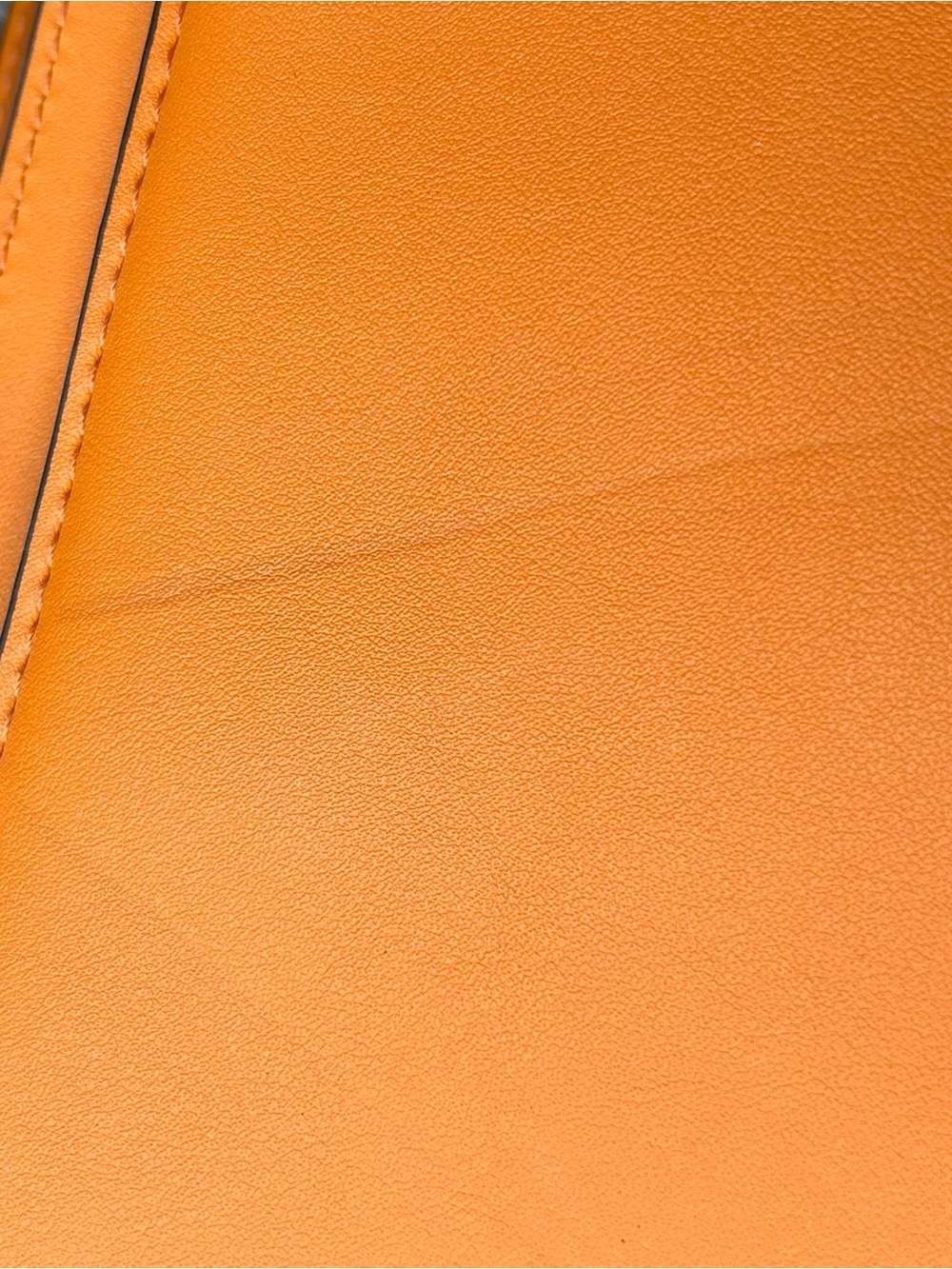 Steve Madden Orange Embossed Logo Crossbody Bag - Picture 11 of 11